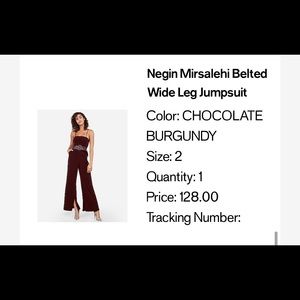 Express wide leg jumpsuit